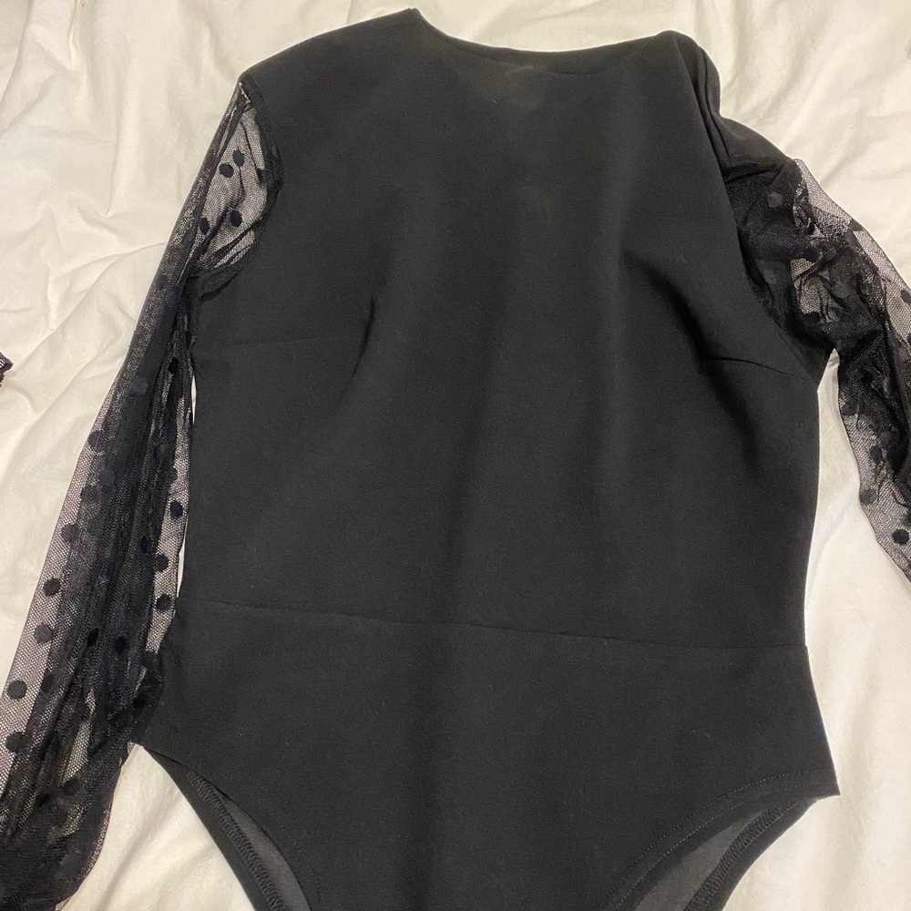 black bodysuit
